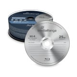 MediaRange BD-R 25 GB blu-ray media 6x, 25 stuks