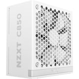 NZXT C850 Gold ATX 3.1 modulaire 850 watt voeding  Wit, 1x 12V-2x6, 3x PCIe