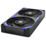 NZXT F240X RGB case fans Zwart, 2 stuks, 240 x 120 x 30 mm, PWM