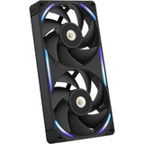 NZXT F240X RGB case fans Zwart, 2 stuks, 240 x 120 x 30 mm, PWM