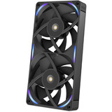 NZXT F240X RGB case fans Zwart, 2 stuks, 240 x 120 x 30 mm, PWM