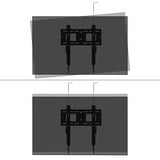 Neomounts WL30-750BL14 vlakke wandsteun bevestiging Zwart