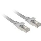 Sharkoon Patchkabel SFTP, RJ-45 met Cat.7a Grijs, 5 meter, Ruwe kabel