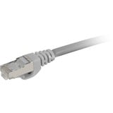 Sharkoon Patchkabel SFTP, RJ-45 met Cat.7a Grijs, 5 meter, Ruwe kabel