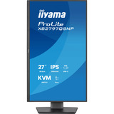 iiyama ProLite XB2797QSNP-B1 27" monitor Zwart, 75 Hz, HDMI, DisplayPort, USB-C, LAN, Audio