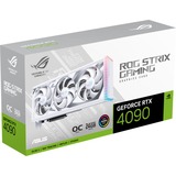 ASUS ROG Strix GeForce RTX 4090 OC White Edition 24GB grafische kaart 2x HDMI, 3x DisplayPort, DLSS 3
