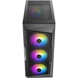 Antec AX61 Elite midi tower behuizing Zwart | 3x USB-A | Tempered Glass