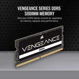 Corsair 32 GB DDR5-5600 (1x 32 GB) laptopgeheugen Zwart, Vengeance