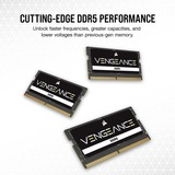 Corsair 32 GB DDR5-5600 (1x 32 GB) laptopgeheugen Zwart, Vengeance
