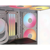 Corsair 3500X RS-R ARGB midi tower behuizing Wit | 2x USB-A | 1x USB-C | RGB | Tempered Glass