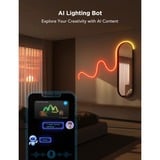 Govee Neon Rope Light 2 led strip Zwart, 4 meter, 2,4GHz wifi, Bluetooth