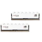 Mushkin 16 GB ECC DDR4-3600 Kit werkgeheugen Wit, MRD4E360GKKP8GX2, Redline ECC White