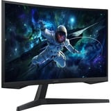 Samsung Odyssey G5 G55C 27" curved gaming monitor Zwart, HDMI, DisplayPort, 165 Hz