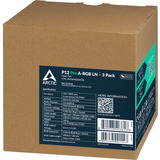 ARCTIC P12 Pro A-RGB LN case fans Zwart, 3 stuks, 120 x 120 x 25 mm, PWM