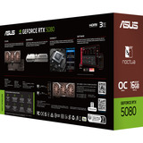 ASUS GeForce RTX 5080 16GB GDDR7 Noctua OC Edition grafische kaart DLSS 4, 3x DisplayPort, 2x HDMI 2.1