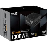 ASUS TUF Gaming Gold EVO modulaire 1000 watt voeding  Zwart, 1x 12V-2x6, 3x PCIe