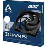 Arctic P14 PWM PST case fan Zwart