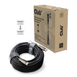 Club 3D HDMI hybride AOC kabel 8K60Hz/4K120Hz 30m Zwart