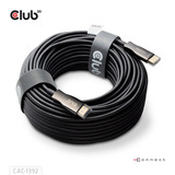 Club 3D HDMI hybride AOC kabel 8K60Hz/4K120Hz 30m Zwart