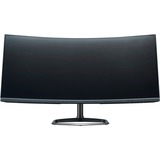 Cooler Master GM34-CW 34" Curved UltraWide gaming monitor Donkergrijs/zwart, 2x HDMI, 2x DisplayPort, 144 Hz