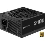 Corsair SF1000L 1000W voeding  Zwart, 5x PCIe, 12VHPWR, kabelmanagement