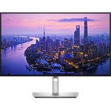 Dell UltraSharp 27 4K Thunderbolt hubmonitor - U2725QE 27"  Zwart/zilver, 1x HDMI, 2x DisplayPort (1x uit, 1x in), 1x Thunderbold 4, 120 Hz
