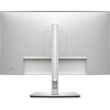 Dell UltraSharp 27 4K Thunderbolt hubmonitor - U2725QE 27"  Zwart/zilver, 1x HDMI, 2x DisplayPort (1x uit, 1x in), 1x Thunderbold 4, 120 Hz