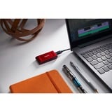 Kingston XS1000 Portable 2 TB externe SSD Rood/zwart, SXS1000R/2000G, USB-A 3.2 (10 Gbit/s)