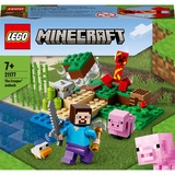 LEGO Minecraft - De Creeper hinderlaag Constructiespeelgoed 21177