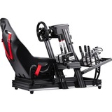 Next Level Racing F-GT Elite - Wheel Plate Edition racing simulator Zwart