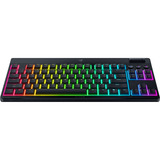 Razer BlackWidow V4 Low-Profile RGB mechanisch gaming toetsenbord Zwart, US lay-out (QWERTY), Razer Low-Profile Orange, 80% (TKL)	