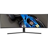 Trak Racer TR-M49 49" Curved UltraWide gaming monitor Zwart, 2x HDMI, 2x DisplayPort, 144 Hz