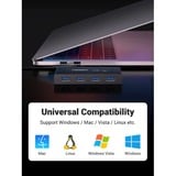 Ugreen USB 3.0 4-Port Switch usb-switch Zwart