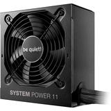 be quiet! System Power 11 550W voeding  Zwart, 1x 12VHPWR, 2x PCIe
