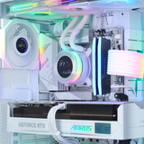 ALTERNATE Pure Lian Li White R7-5080 gaming pc Wit | Ryzen 7 9850X3D | RTX 5080 | 64 GB | 4 TB SSD
