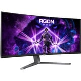 AOC AGON PRO AG346UCD 34" Curved UltraWide gaming monitor Zwart/grijs, 175 Hz, HDMI, DisplayPort, Audio, USB