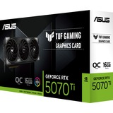 ASUS TUF Gaming GeForce RTX 5070 Ti OC 16G grafische kaart 3x DisplayPort, 2x HDMI