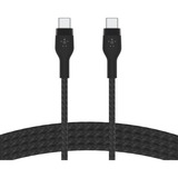 Belkin BoostCharge Pro Flex USB-C/USB-C-kabel Zwart, 1 meter