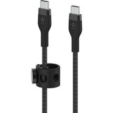 Belkin BoostCharge Pro Flex USB-C > USB-C kabel Zwart, 1 meter, 60 W