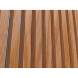 Corsair FRAME 4000D WOOD RS midi tower behuizing Wit/houtkleur | 2x USB-A | 1x USB-C | RGB | Tempered Glass