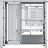 Corsair FRAME 4000D WOOD RS midi tower behuizing Wit/houtkleur | 2x USB-A | 1x USB-C | RGB | Tempered Glass