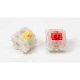 Keychron Gateron KS-3 Milky Pro Red keyboard switches Rood/wit, 110 stuks