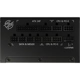 MSI MPG A1000G PCIE5 1000W voeding  Zwart, 7x PCIe, Kabelmanagement