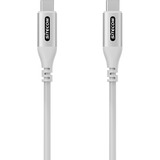 Sitecom USB-C to USB-C 240 Watt Power kabel Wit, 1 meter
