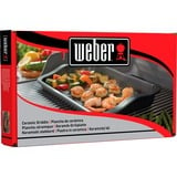 Weber Keramische plancha bak-/braadpan antraciet