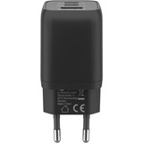 goobay 65W GaN USB-C PD Multiport Quick Charger Nano Zwart