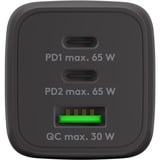 goobay 65W GaN USB-C PD Multiport Quick Charger Nano Zwart