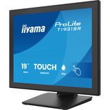 iiyama ProLite T1931SR-B2S 19" touchscreen monitor Zwart, VGA, HDMI, DisplayPort, Audio, Touchscreen