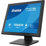 iiyama ProLite T1931SR-B2S 19" touchscreen monitor Zwart, VGA, HDMI, DisplayPort, Audio, Touchscreen