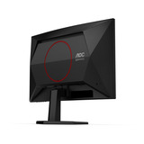 AOC C24G42FE 23.6" curved gaming monitor Zwart, 1x DisplayPort, 1x HDMI, 180 Hz